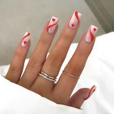 valentine nail