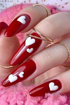 valentine nail