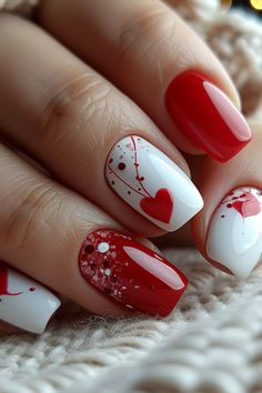 valentine nail